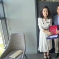 충남교육청, 전 한서대 부총장 김기찬 교수로부터 저소득층 학생 위한 장학금 300만 원 기탁 받아