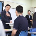 "대한민국 발전을 위해서는 다름과 어울림을 서로 배워야." 임태희 교육감, 안산 다문화 교육 현장 방문해 정책 방향 모색
