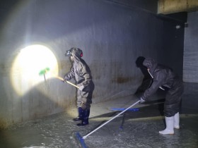 “빗물저류조까지 위생관리 강화” 세종시교육청, 하반기 학교 저수조 청소·소독 실시
