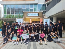 “감사를 편지로, 기쁨은 간식으로” 다정중, 전교생 참여 인성 캠페인 성료